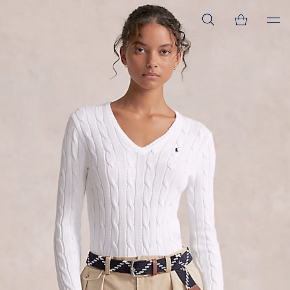 Ralph Lauren Cable Knit Sweater